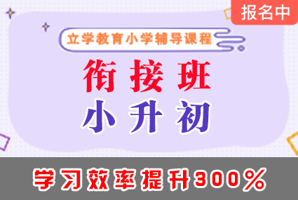 郴州小升初衔接班辅导补习班课程